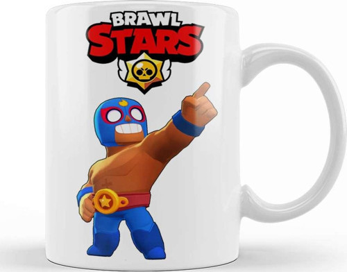 Brawl Stars El Rudo Primo Kupa Bardak Porselen
