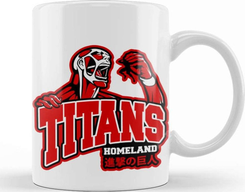 Attack On Titan Go Tıtans Kupa Bardak Porselen