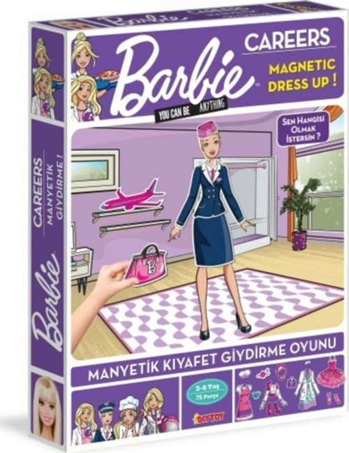 Diytoy Dress Up Career Manyetik Kıyafet Giydirme Oyunu Lisanslı