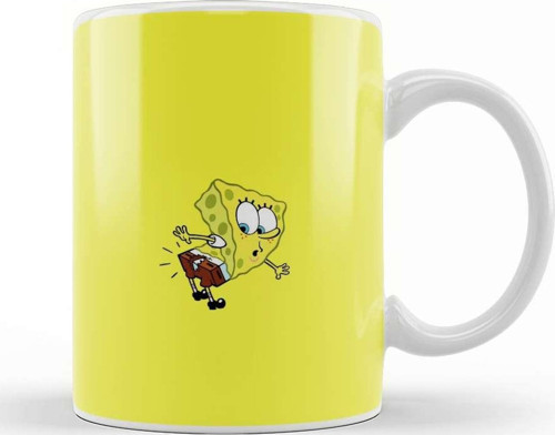 Sünger Bob Sponge Bob 010 Kupa Bardak Porselen