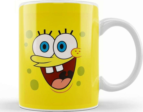 Sünger Bob Sponge Bob 015 Kupa Bardak Porselen