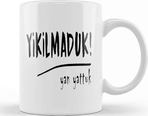 Yıkılmaduk Yeni Karadeniz Kupa Bardak Porselen