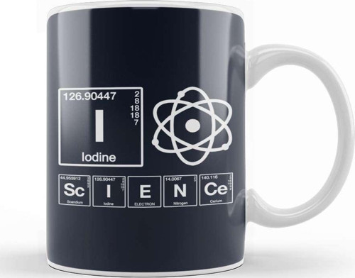 Element Of Loving Science Kupa Bardak Porselen