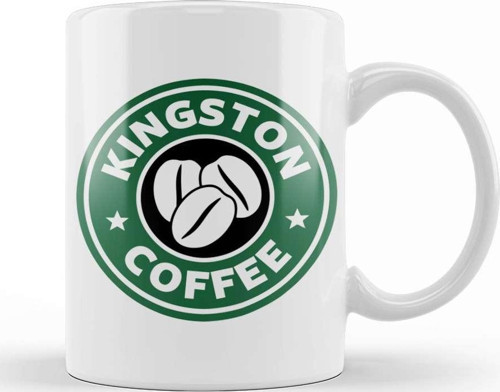 Kingston Coffee Starbucks Kupa Bardak Porselen