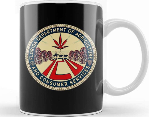 Florida Medical Marijuana Kupa Bardak Porselen