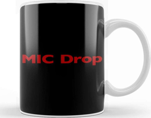 Bts Bangtan Boys Mic Drop Kupa Bardak Porselen