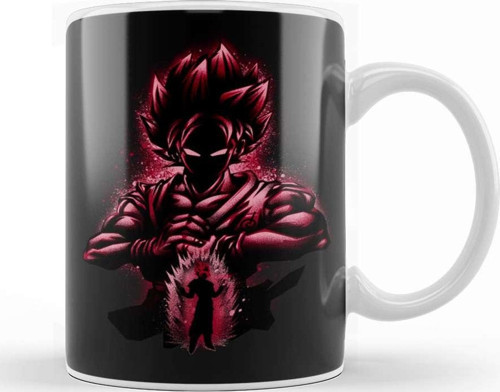 Goku Super Attack Kaioken Kupa Bardak Porselen