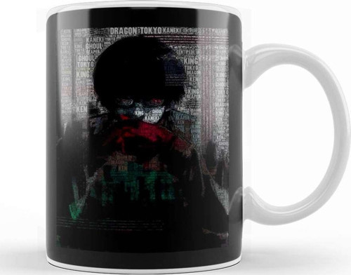 Ken Kaneki Tokyo Ghoul 02 Kupa Bardak Porselen