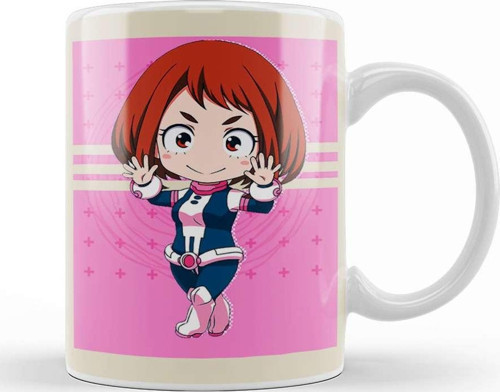 Plus Ultra Ochaco Uraraka Kupa Bardak Porselen