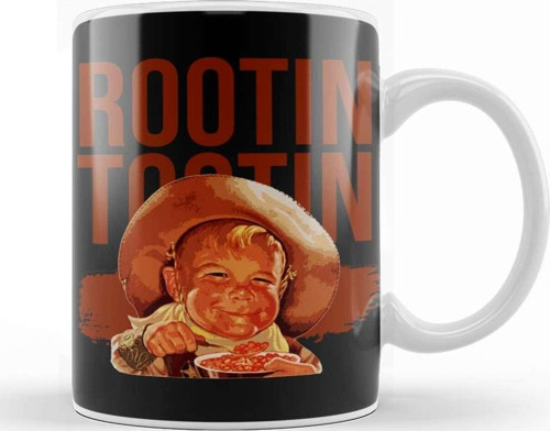 Rootin Tootin Baby Cowboy Kupa Bardak Porselen