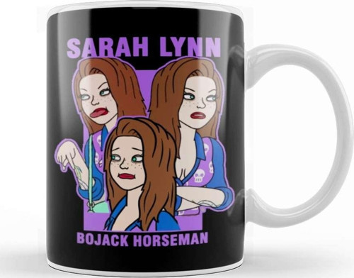 Sarah Lynn Bojack Horsema Kupa Bardak Porselen