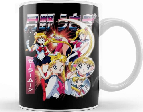 Usagi Tsukino Sailor Moon Kupa Bardak Porselen