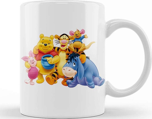 Winnie The Pooh Eeyore 01 Kupa Bardak Porselen