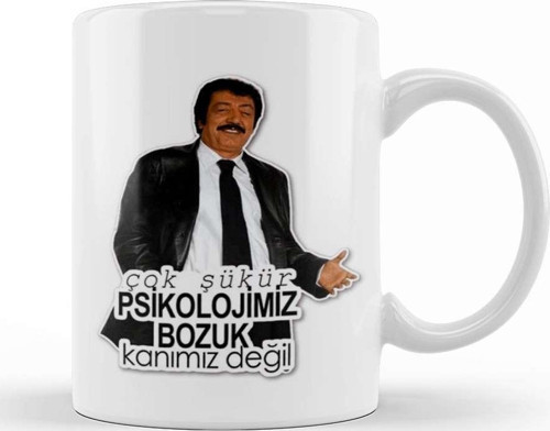 Müslüm Baba Müslüm Gürses Kupa Bardak Porselen
