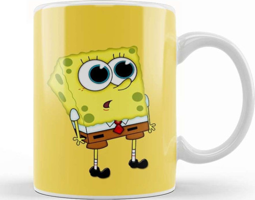 Sünger Bob Sponge Bob 013 Kupa Bardak Porselen