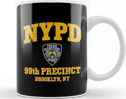 99Th Precinct Brooklyn Ny Kupa Bardak Porselen
