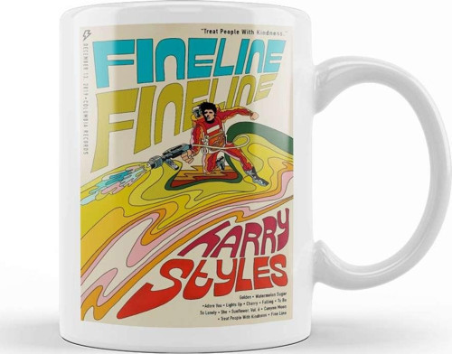 Fine Line Harry Styles 02 Kupa Bardak Porselen