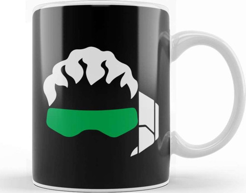 Lucio Head Logo Overwatch Kupa Bardak Porselen