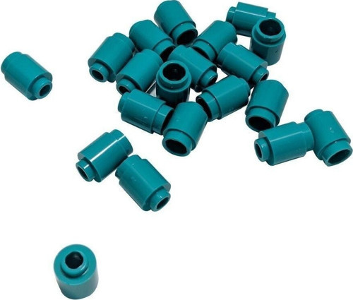 Creator Aksesuar Custom Brick Round 1 X 1 Yuvarlak Tuğla Turkuaz