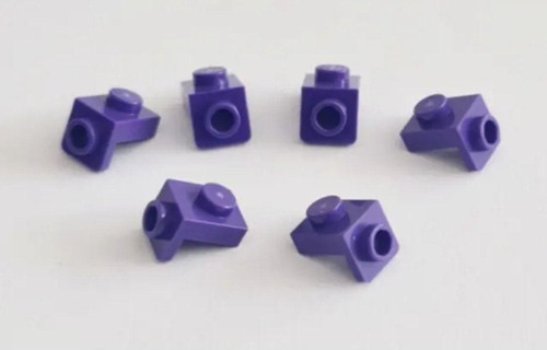 Creator Custom MOC Aksesuar Bağlantı Parçası Bracket 1 x 1 Mor
