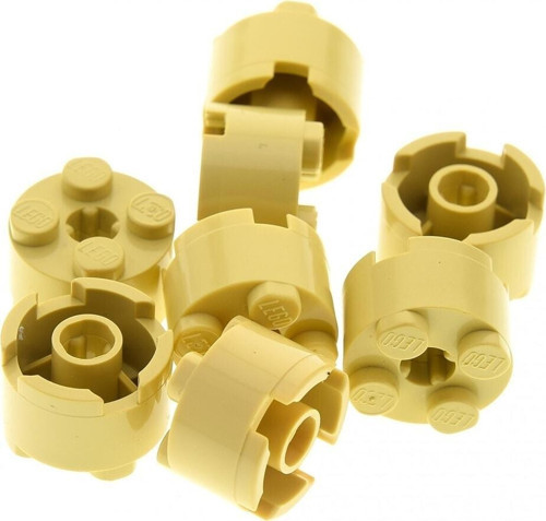 Creator Custom Moc Aksesuar Brick Round 2 X 2 Yuvarlak Tuğla Taba