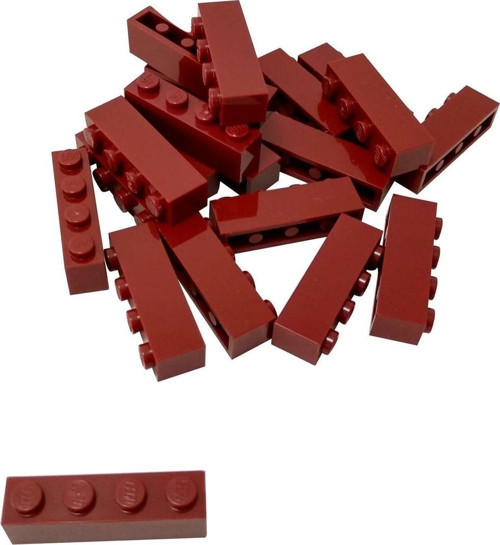 Creator Aksesuar Custom Moc Brick 1 X 4 Tuğla Bordo