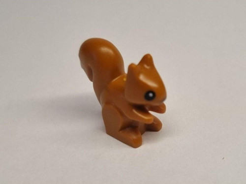 Aksesuar Custom Moc Minifigür Minifigure Hayvan Animal Squirrel Kahverengi Sincap