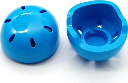 Aksesuar Custom Moc Minifigür Minifigure Dark Azure Skateboard Bisiklet Kask