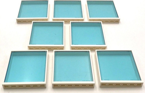 Aksesuar Custom Window 1 X 6 X 6 Beyaz Pencere Şeffaf Mavi Cam