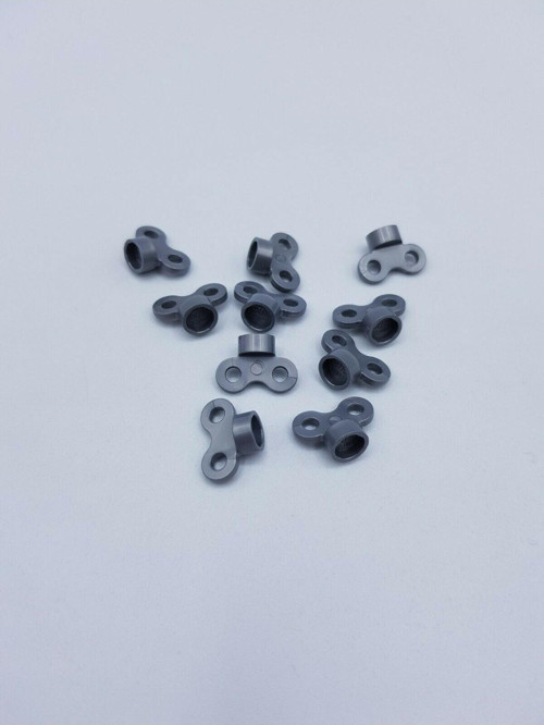 Aksesuar Moc Custom Minifigür Minifigure Gümüş Oyuncak Kurma Kolu