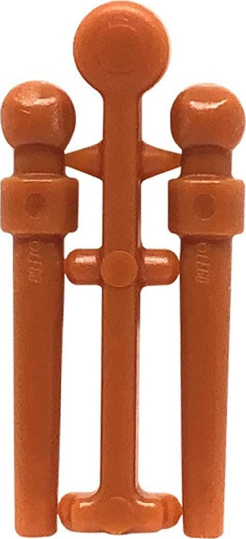 Harry Potter Aksesuar Moc Custom Minifigür Minifigure Wand Asa Koyu Turuncu 2 Çift