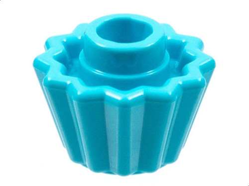 Aksesuar Moc Custom Minifigür Minifigure Kek Medium Azure Cupcake