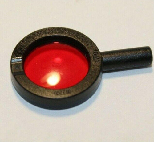 Aksesuar Moc Custom Minifigür Minifigure Kırmızı Cam Büyüteç