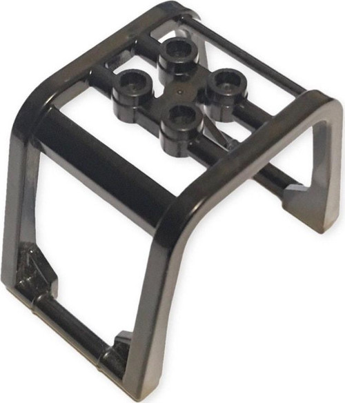 Aksesuar Moc Custom Windscreen 6 X 4 X 3 Roll Cage Siyah Kafes Yarış Otomobil 1 Adet