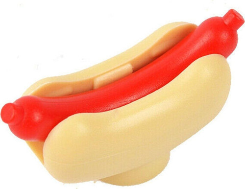 Aksesuar Moc Minifigür Food Yiyecek Sausage Hot Dog Sosisli Ekmek