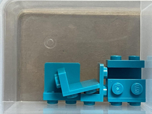 Creator Aksesuar Moc Bağlantı Parçası Bracket 1 X 2 - 2 X 2 Turkuaz
