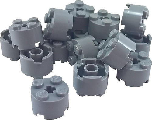 Creator Custom Aksesuar Brick Round 2 X 2 Yuvarlak Tuğla Açık Gri