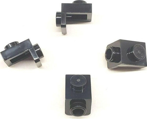 Creator Custom Moc Aksesuar Bağlantı Parçası Bracket 1 X 1 Siyah