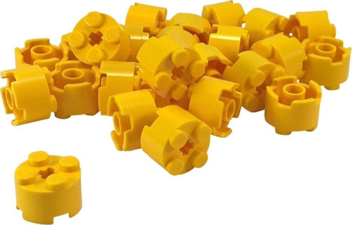 Creator Custom Moc Aksesuar Brick Round 2 X 2 Yuvarlak Tuğla Sarı