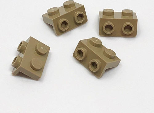 Creator Custom Moc Bağlantı Parçası Bracket 1 X 2 - 1 X 2 Koyu Taba