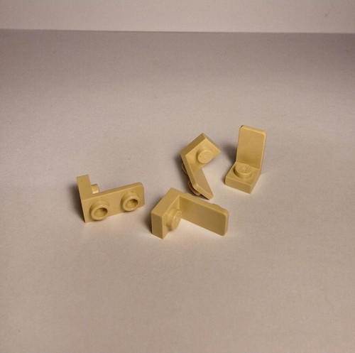 Creator Custom Moc Ters Bağlantı Parçası Bracket 1 - 1 X 2 Taba
