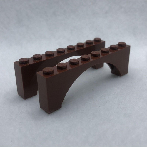 Creator Moc Custom Aksesuar Arch 1 X 8 X 2 Kemer Kahverengi