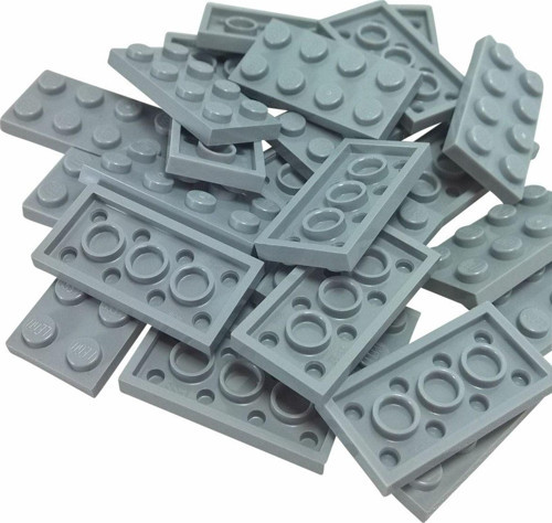 Creator Moc Custom Aksesuar Plate 2 X 4 Düz Tuğla Açık Gri