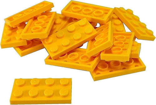 Creator Moc Custom Aksesuar Plate 2 X 4 Düz Tuğla Açık Turuncu