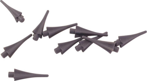 Moc Custom Akseusar Minifigür Weapon Küçük Koyu Gri Mızrak Ucu