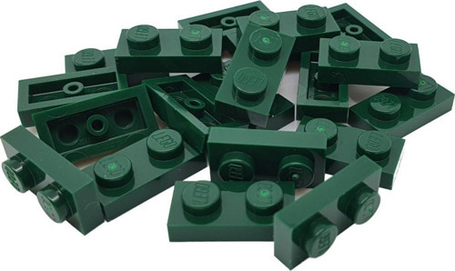 Creator Moc Custom Aksesuar Plate Düz Tuğla Koyu Yeşil