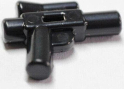 Star Wars Moc Custom Minifigür Weapon Siyah Kısa Blaster Silah