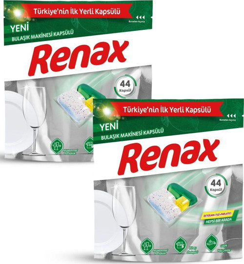 Bulaşık Makinesi Kapsülü Hepsi 1 Arada Kapsül (44X2) 88'li