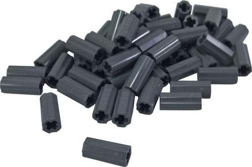 Technic Moc Custom Axle Connector 2l Bağlantı Parçası Koyu Gri
