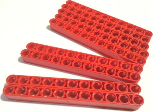 Technic Moc Custom Aksesuar Liftarm 1 X 11 Thick - Kırmızı